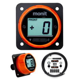 Brake Dial – Square mount, orange